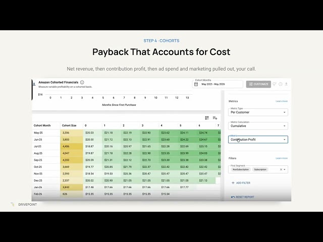 Drivepoint Data Analytics Demo