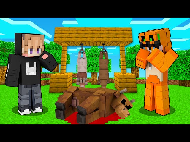 WE SACRIFICE COWS AND GOATS IN MINECRAFT!!