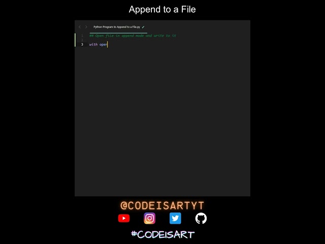 Append to a File Code in Python | Examples | Python Coding Tutorial | Python Coding Interview