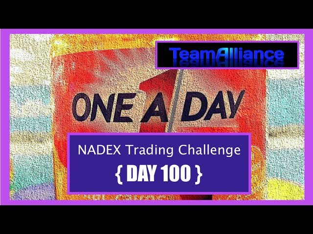 🎯$1,834 from $100 in 100 DAYS with NADEX Binary Options | #TeamAlliance