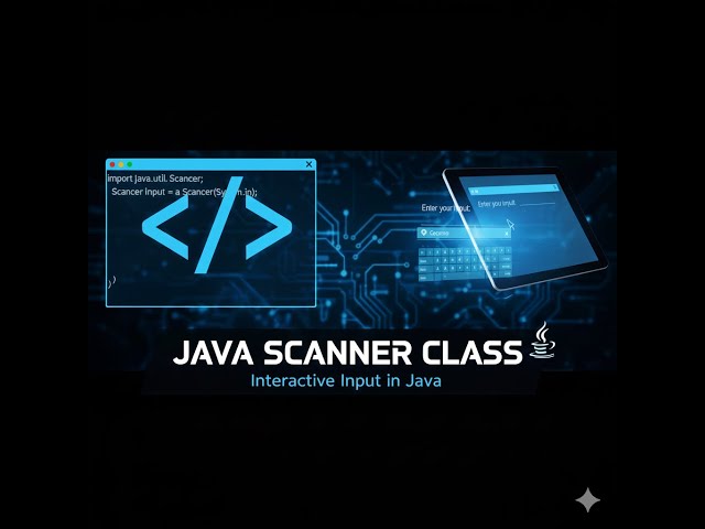 How to Get User Input in Java | Scanner Class Tutorial for Beginners [21.11.2025]