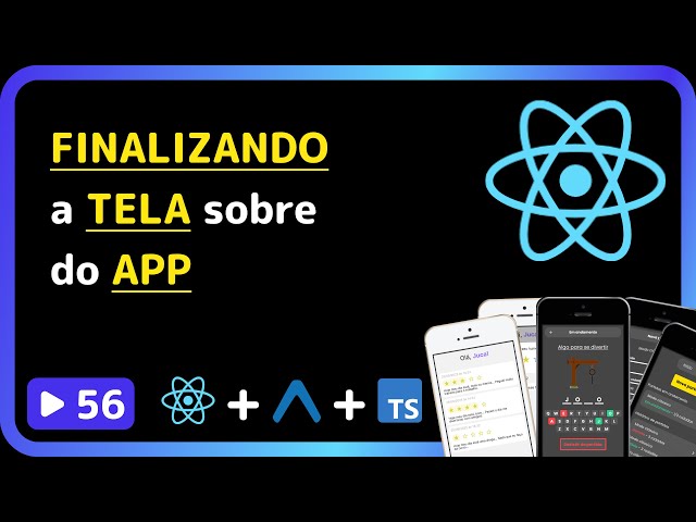 React Native 2025 Core Course: #56 - Finalizing the About Screen