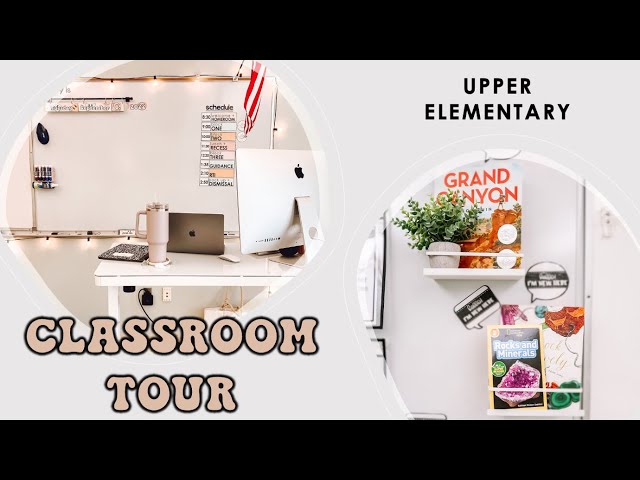 Classroom Tour - Upper Elementary Classroom | UPPER ELEMENTARY TEACHER VLOG