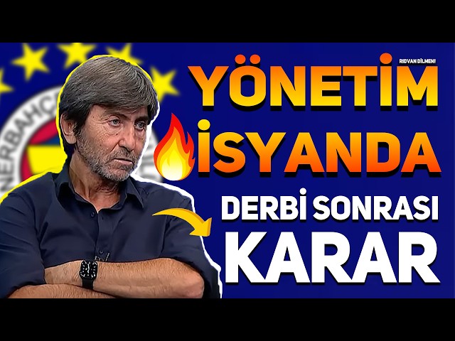 FLAŞ GELİŞME! FENERBAHÇE'DE AZİZ YILDIRIM RESTİ ÇEKTİ! DERBİ SONRASI KARAR VERİLECEK...