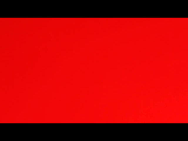 red screen just
