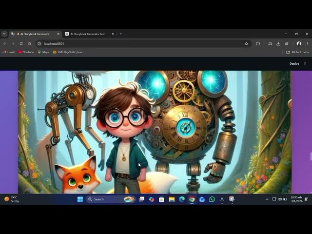 AI Storybook Generator (Python Project)