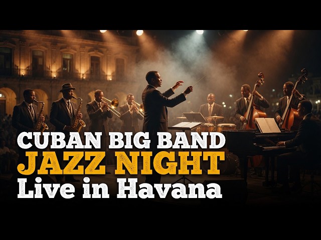 Noche en La Habana 😴 Smooth Afro-Cuban Jazz for Sleep & Study (2 HOURS)