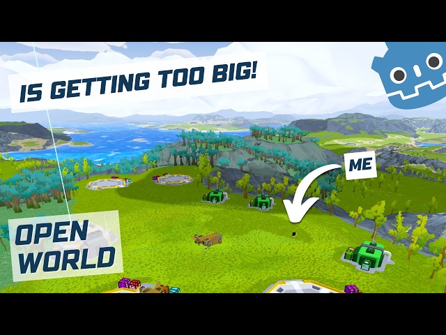Tiny Developer vs Massive World - Godot Devlog