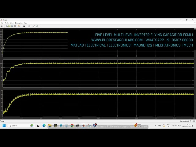 FIVE LEVEL MULTILEVEL INVERTER FLYING CAPACITIOR FCMLI #matlab #simulink #simulation #engineering