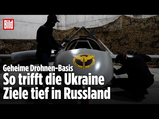 Geheime Einblicke in die Waffen-Schmiede: Hier baut die Ukraine ihre Russland-Drohnen