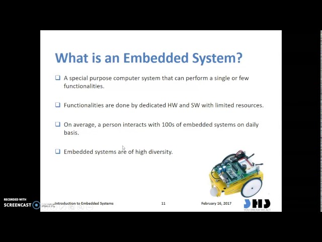 03AR - General Purpose System versus Embedded System