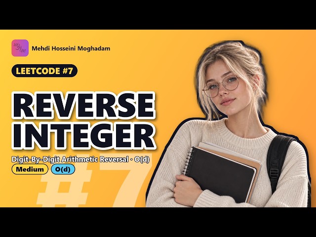 LeetCode 7: Reverse Integer – Python Math Solution #leetcode #python #coding