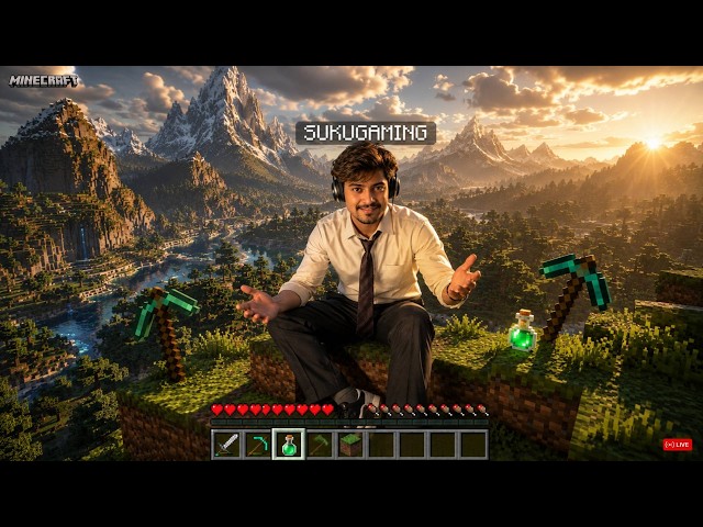 New Minecraft Survival World LIVE ! ⛏️ Let's Explore & Build Together