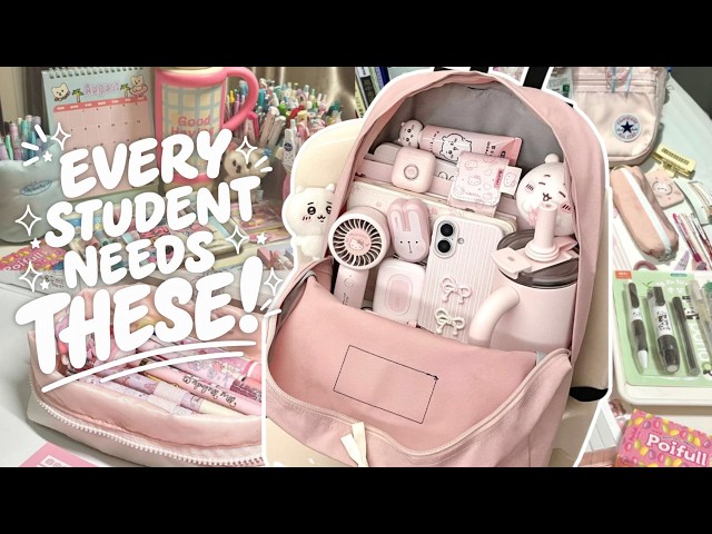 Things to Keep in Your School Bag 2026 🎒 | Backpack Essentials