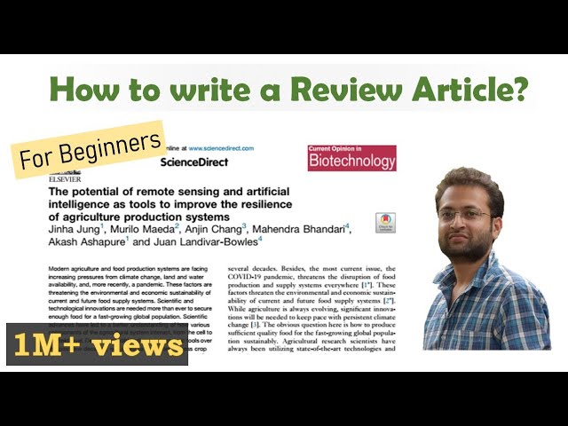 How to write a review paper? Learn from the Scratch. Know about benefits of a review.