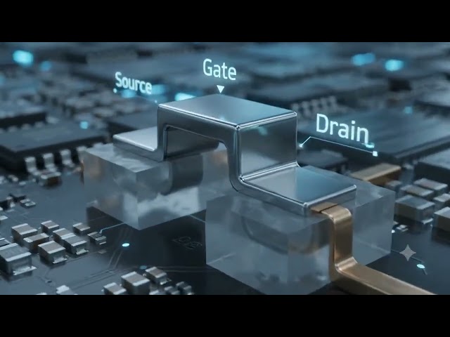 Transistor working inside memory explaining 