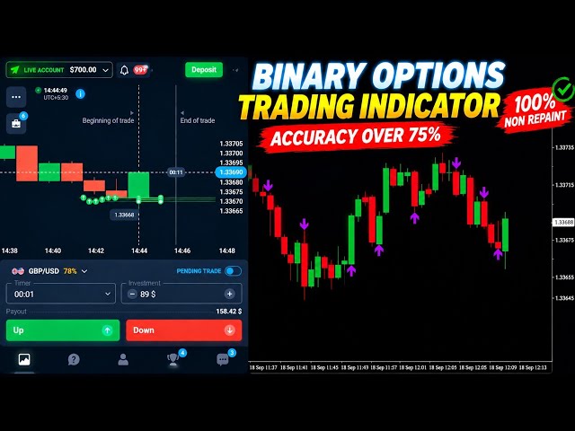 Binary Options Trading Indicator 2026 🔥 Non-Repaint Signals | 75%+ Accuracy Test