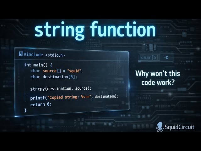 Intermediate C #5: string function (1)