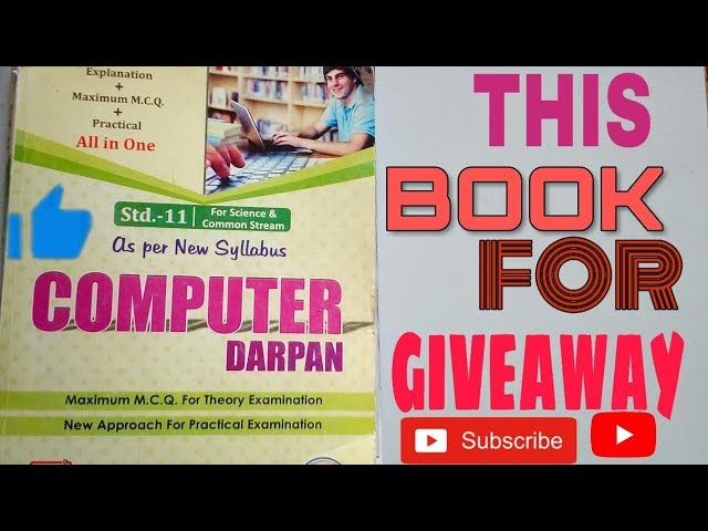 Computer darpan class 11 absolutely free