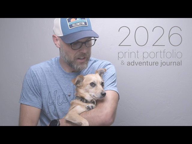 2026 Print Portfolio & Adventure Journal