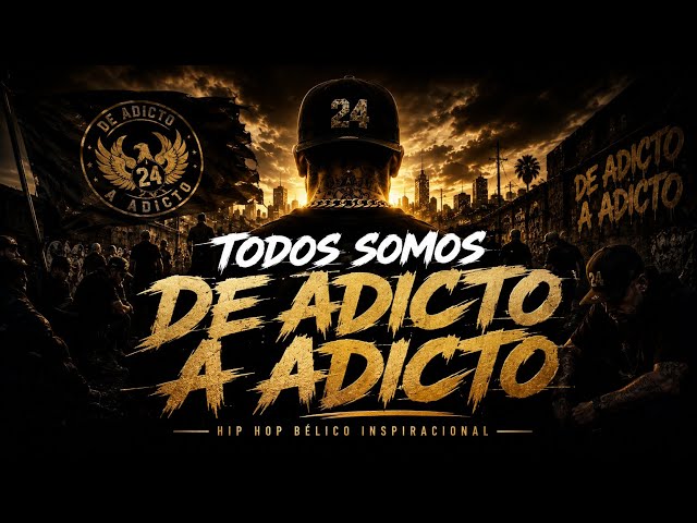 TODOS SOMOS DE ADICTO A ADICTO 🔥 Hip Hop Bélico Inspiracional | Código 24 RAC