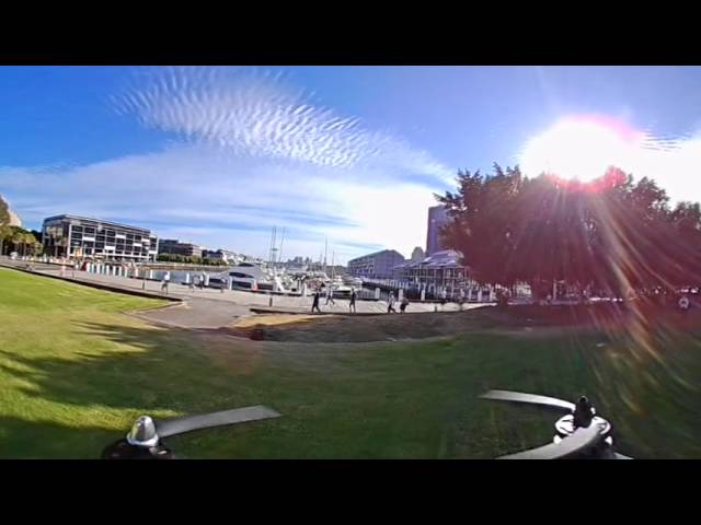 Cocoon360 camera on Walkera 250 quadcopter