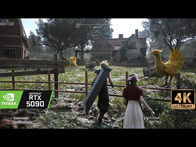 4K Final Fantasy 7 Rebirth DLSS 5 Mod Shader Injector and Reshade on RTX 5090