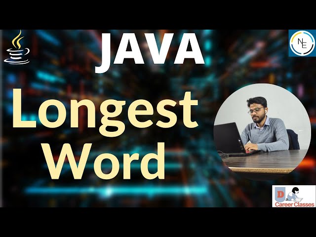 Longest Word in Sentence  || Java tutorial for beginners || Java in Hindi || Java programming ||