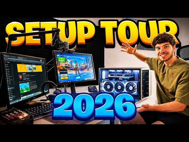My NEW $10,000 SETUP Tour!