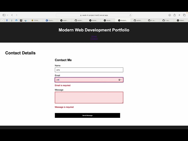 IT 516 Midterm - React  components showcase.