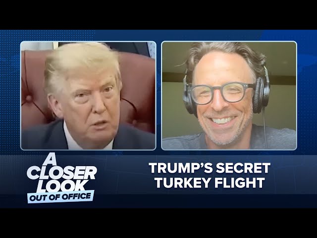 Trump’s Secret Turkey Flight, Reflecting Pool Humiliation & Iran Chaos: A Closer Look Out of Office