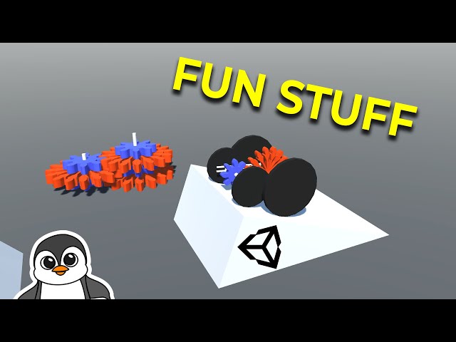 How to Get Complex Shapes (Gears) to Work with Unity Physics