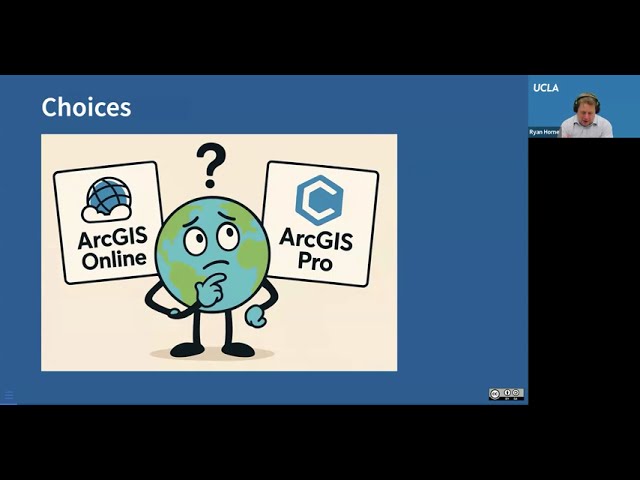 Spatial Research and the ESRI Ecosystem at UCLA