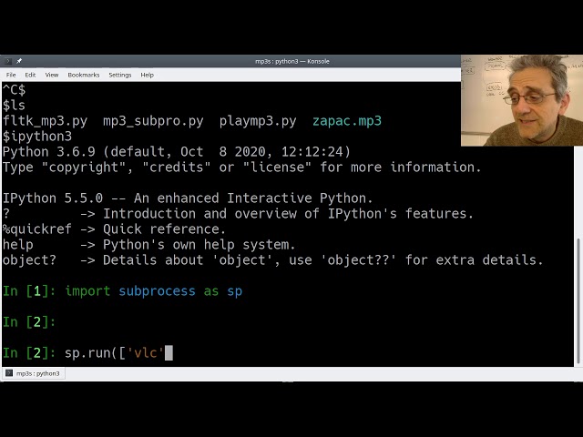 CS2 Lesson 9 - Subprocess to play mp3's