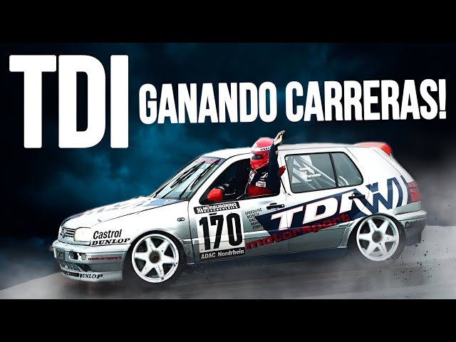 The diesel that swept the NÜRBURGRING. VW GOLF TDI RACING