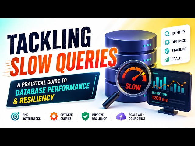 Tackling Slow Queries | A Practical Guide to Database Performance & Resiliency | Uplatz