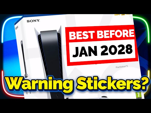 PS5 Boxes Now Warn of Impending Physical Media Apocalypse