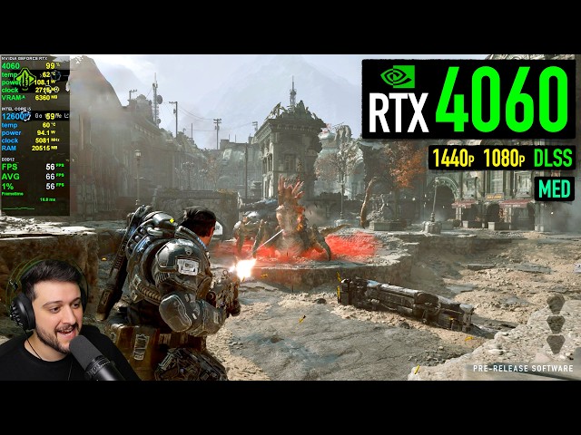 RTX 4060 - Gears Of War: E-Day (Beta) - Good Enough?