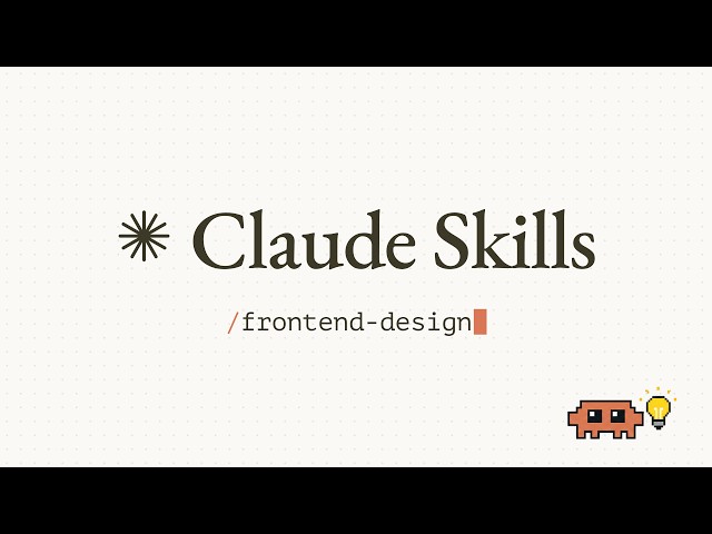 Make Claude Build Better Frontends