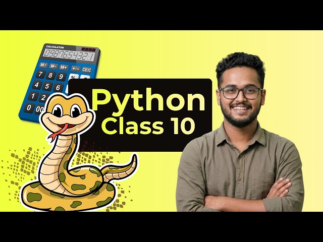Python Programming – Class 10 | Make a Calculator in Python (Bangla Tutorial)