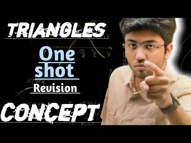 Triangles class 10 maths one shot revision By Shobhit nirwan sir Board preparation