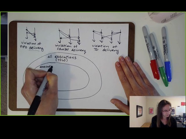CSE138 (Distributed Systems) L5: recap of FIFO/causal/TO delivery, implementing causal broadcast