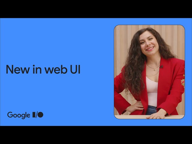 What's new in web UI