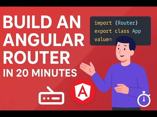 Build an Angular Router in 20 minutes ⏱️