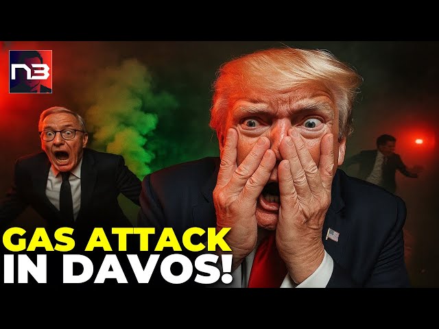 MUST SEE: Davos in CHAOS After Trump – People Coughing and Evacuating – What Is Going On in There