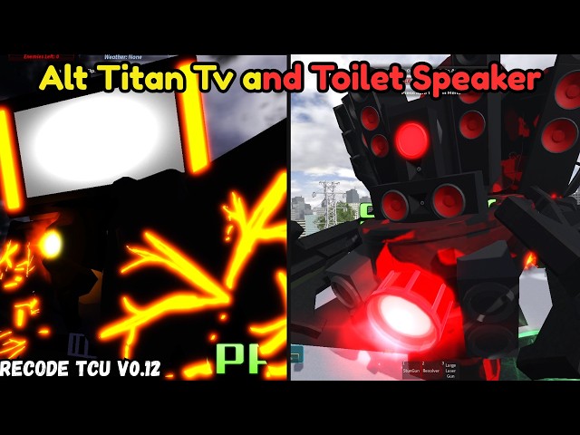 Alt Titan TV and TST Showcase + tips on TCU Recode