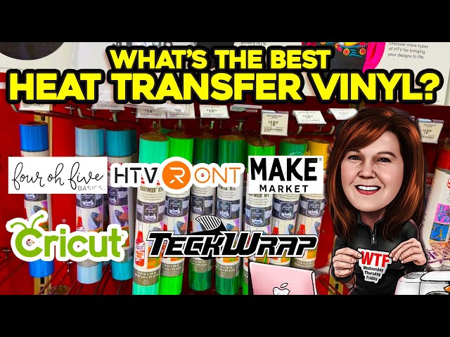 Heat Transfer Vinyl: Which HTV is the Best?
