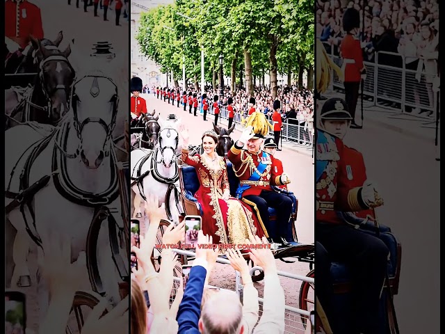 PRINCESS CATHERINE AND KING CHARLES STEAL THE SPOTLIGHT!** 🇬🇧❤️ #royalfamily