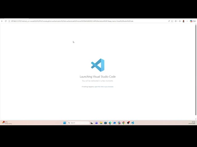 1.7 Configuring  Github Copilot in VS code.