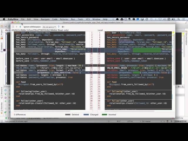 RubyMine Enoki Presentation with Rails Tutorial (compare to Sublime editor)